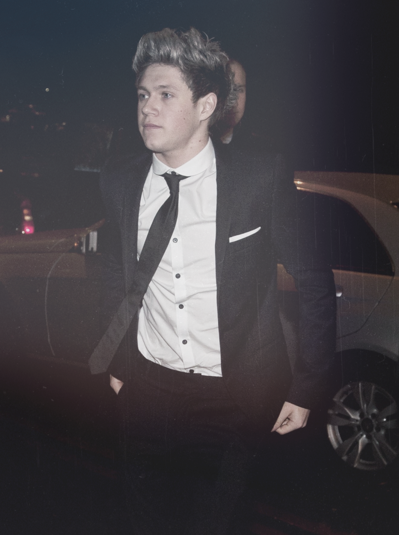 mssyhair-deactivated20160326:  Niall arriving at Brian O'Driscoll's Testimonial Dinner.