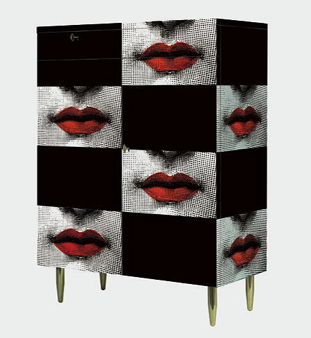 kayatplay:  Barnaba Fornasetti Kiss Cabinet  