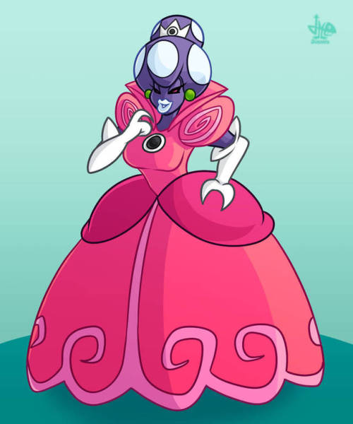 Princess Shroob by JAMEArts The most underrated villain and waifu from the Mario &amp; Luigi RPG fra