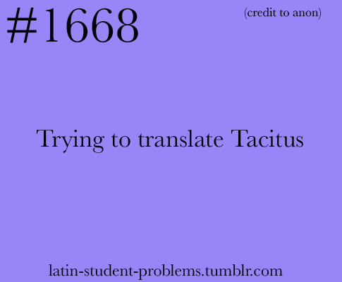 Latin Student Problems