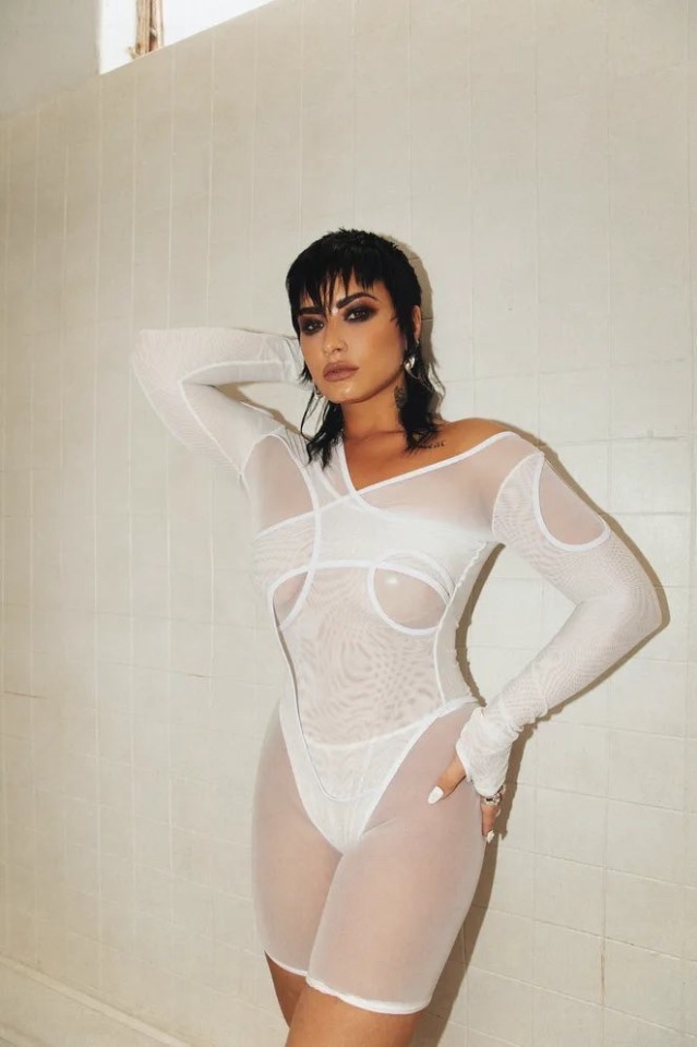 XXX artofstartinover:Demi Lovato - Skin of my photo