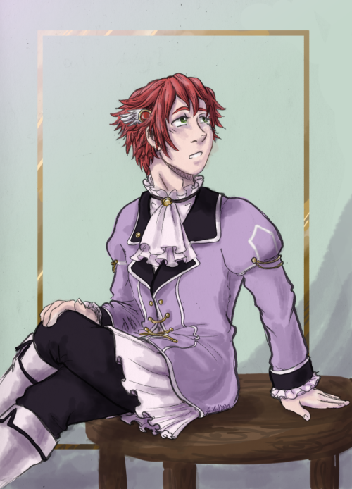 Because Falcom puts Lechter in purple and pink clothes, which doesn’t suit his haircolour - Outfit s