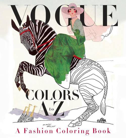 Uber dope coloring book. #vogue #coloringbook #adultcoloring #fashion