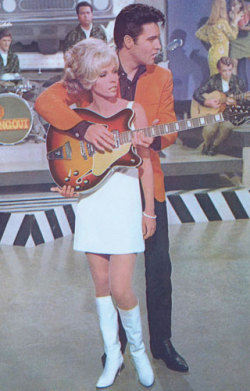 the60sbazaar:  Nancy Sinatra and Elvis in