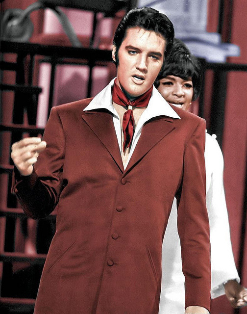 elvisandjerrylewislover:  Elvis Presley-NBC Special-So handsome and sexy. 