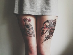 skullbxnes:  Mostly Tats