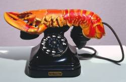 hifas:Lobster Telephone, 1936 by Salvador