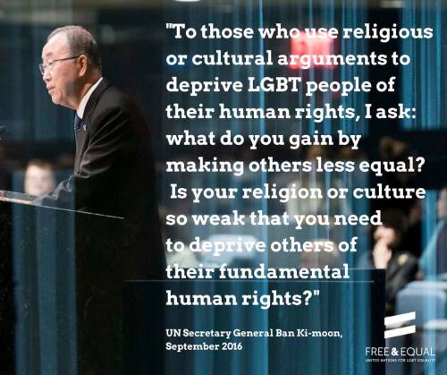 “United Nations chief Ban Ki-moon is not afraid to tell it like it is.”As seen on the United Nations