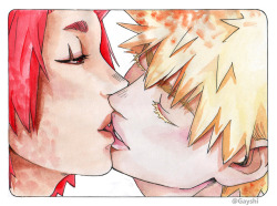 gayshi:  close-up of a sweet kissI had lot