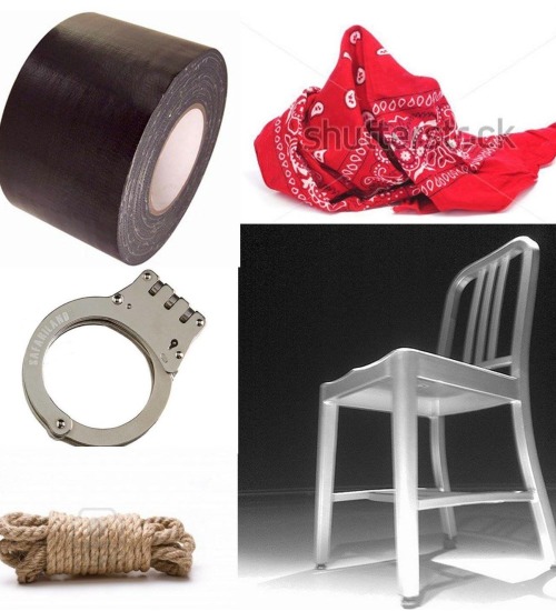 bondageboy1985:  nicetightgag:  releazemysoulsir:  All You Need for a quiet evening !  Who says ente