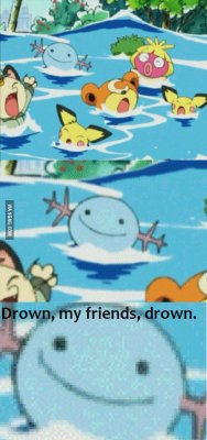 9gag:  Wooper, doesn’t give a shit! 