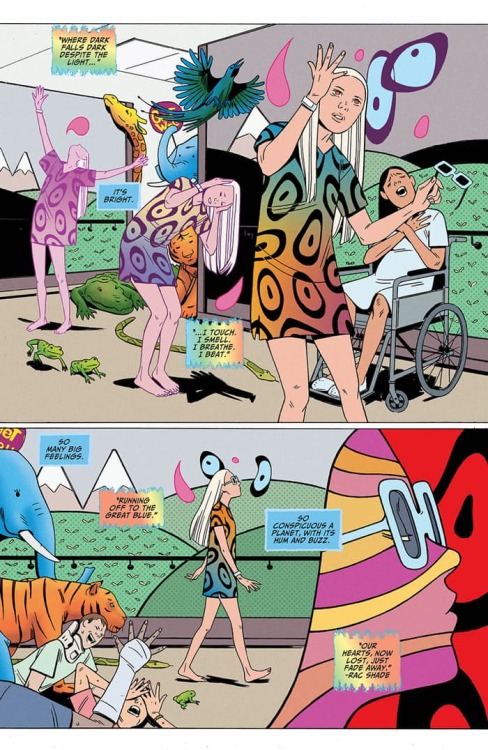 hellyeahteensuperheroes:Shade the Changing Girl #1 Preview 