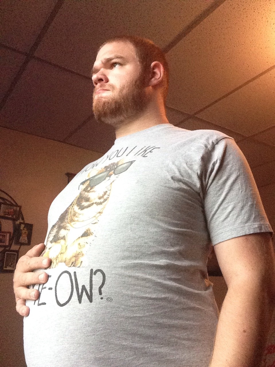 fatguyworld:  girth-bender:  How You Like Me-ow at 271lbs?  Love it fatboy