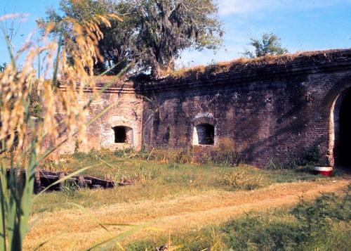 abandonedography: In the realm of reality, Carcosa is better known as Fort Macomb, a 19th-centu