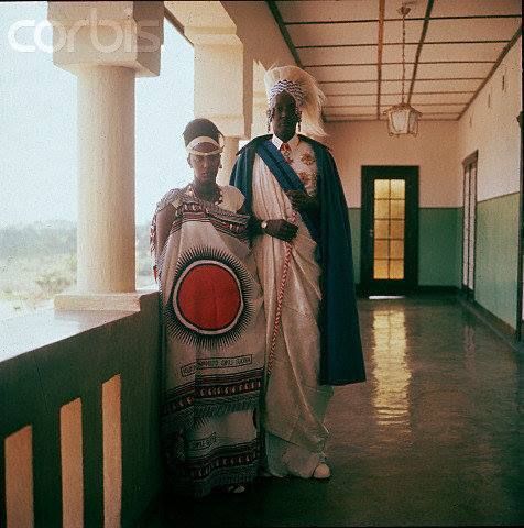King Mutara III Rudahigwaof Rwanda3. Nyanza, 1937, photo by Eo Hoppe4. with Queen Rosalie Gicanda5. 