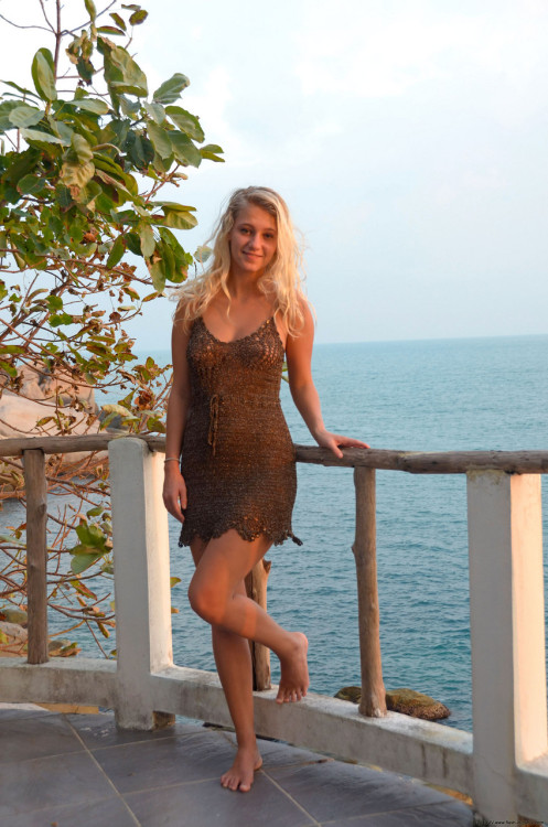 exhiblover:  beautiful exhib blonde on vacation adult photos