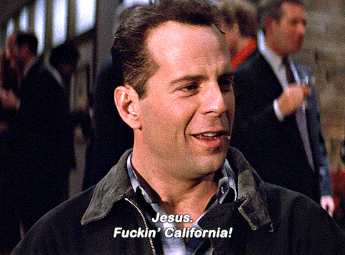 Bruce Willis As John McClaneDie Hard (1988) Dir. John McTiernan