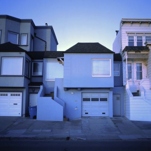 awwnuh:  Blue Houses of San Francisco 