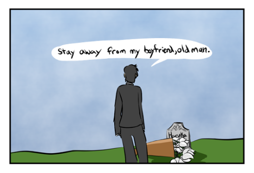 llybian: TFW your dead grandpa won’t stop chatting up your crush in his dreams.