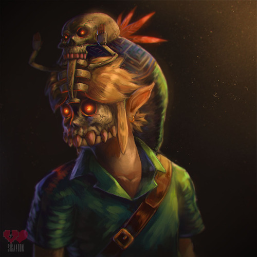 gamingpixels:The Legend of Zelda Majora’s Mask Fan Arts#1 Majora’s Mask by KurkoBoltsi#2 The Skull K