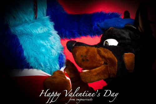 omgmurrsuits:Happy Valentine’s Day everybody. &gt;:) #FursuitFriday #ValentinesDayHappy Valentine’s 