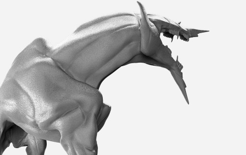 ryukke:  Some WIP stills of the new guy Im working on. 