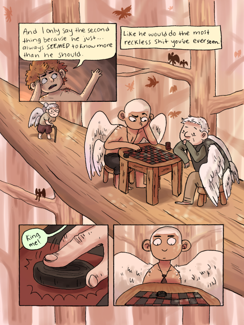 a ten page comic i did for sva’s comic magazine way back in early december! i learned a lot fr