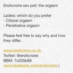 eroticnoire:  Eroticnoire sex poll: the orgasm