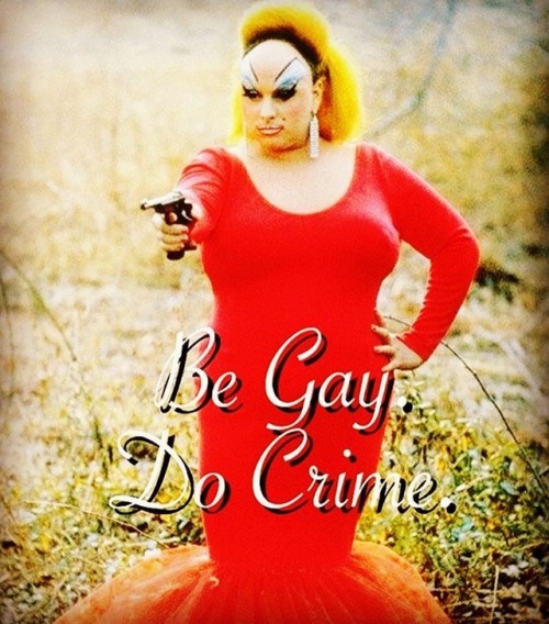 Be Gay. Do Crime.  (at Hacienda Pèrez-Garcia) https://www.instagram.com/p/Bn8CFolA3fZ/?utm_source=ig_tumblr_share&igshid=1wvgquyew4afm