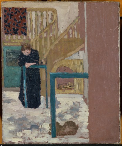 Mme Vuillard in a Set Designer&rsquo;s Studio, Edouard Vuillard, 1893–94, Robert Lehman Co