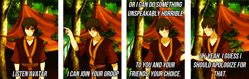 thestarless-saint:Zuko Introspective Conversations in the Woods 1 // 2 // 3