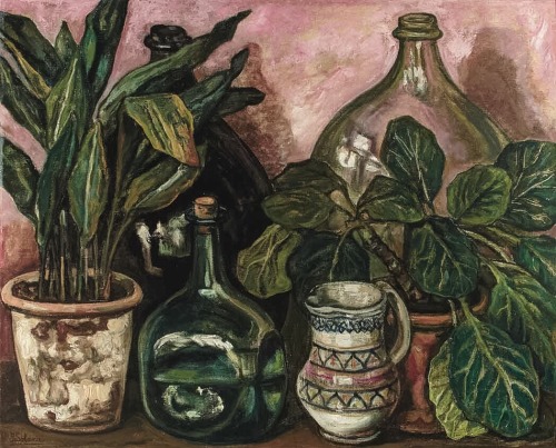 terminusantequem:Jose Gutierrez Solana (Spanish, 1886-1945) - Untitled, Still Life - Oil on canvas, 