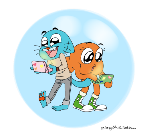 roypoptart:zizzyblack:Gumball and Darwin commissionhope you like it!THIS IS THE DAMN CUTEST THING EV