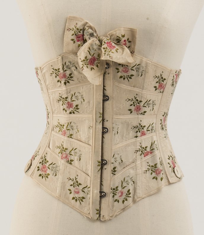 omgthatdress:  Ribbon Corset1902The Bath Fashion Museum