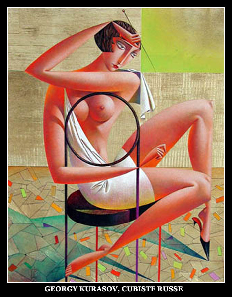 adhemarpo:  Georgy Kurasov, cubiste russe.