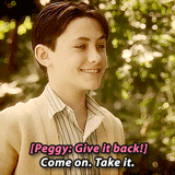 darlingcap:A shout-out to Peggy’s awesome big brother Michael, who encouraged her, believed in her e
