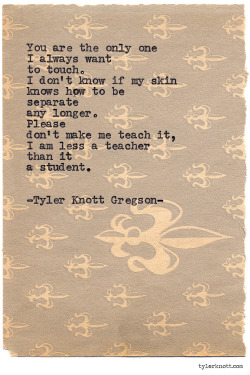 tylerknott: Typewriter Series #963 by Tyler Knott Gregson *It’s official, my book, Chasers of the Light, is out! You can order it through Amazon, Barnes and Noble, IndieBound , Books-A-Million , Paper Source or Anthropologie * 