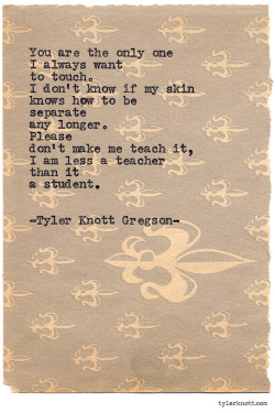 tylerknott: Typewriter Series #963 by Tyler