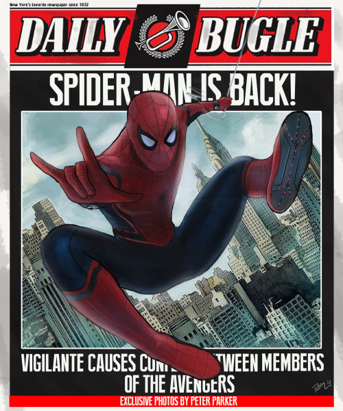 Underoos!The Amazing Spider-Man is back!I was so hyped about Spidey finally appearing in Civil War’s