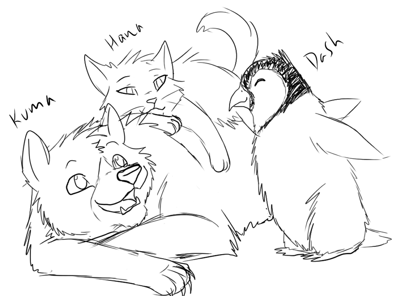 hanasaku-shijin:  I would have added Noxy but I don’t know what animal would fit