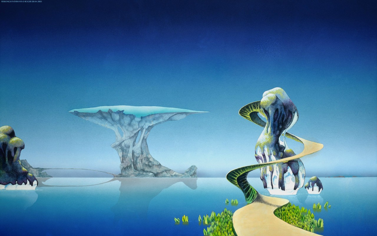 70sscifiart:  Roger Dean 