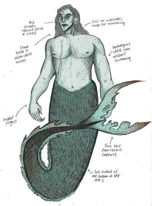 kyloripped:I’m abysmally late for Mermay, but I had so much fun writing my Mermaid!Kylo AU that I de