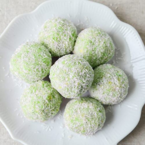 Coconut Bliss Matcha Balls