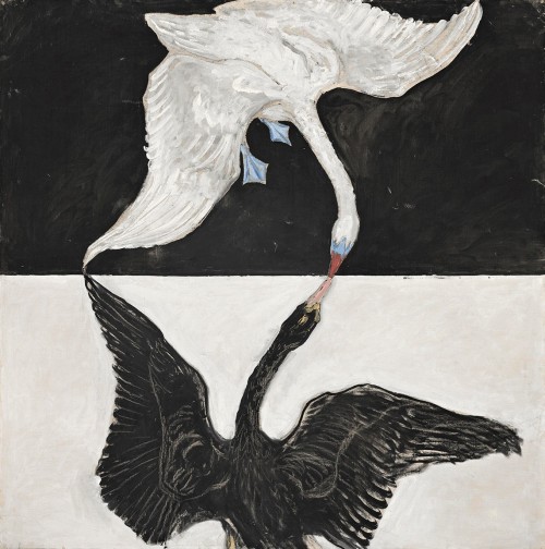 barcarole:The Swan, No. 1, Hilma af Klint,