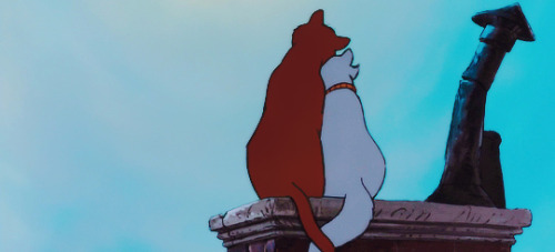 vintagegal:“Ladies don’t start fights, but they can finish them!”  The Aristocats (1970)