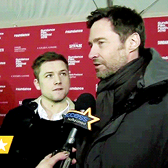famousmaleexposedblog:  Taron Egerton longing for Hugh Jackman’s mouth!  Follow me for more Naked Male Celebs! https://famousmaleexposedblog.tumblr.com/   Follow me on twitter too!  @FamousExposed   