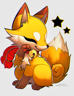 falvie: A lucky fox for my blog, and yours too if you want :) may he bring you wealth and prosperity!   ^w^!