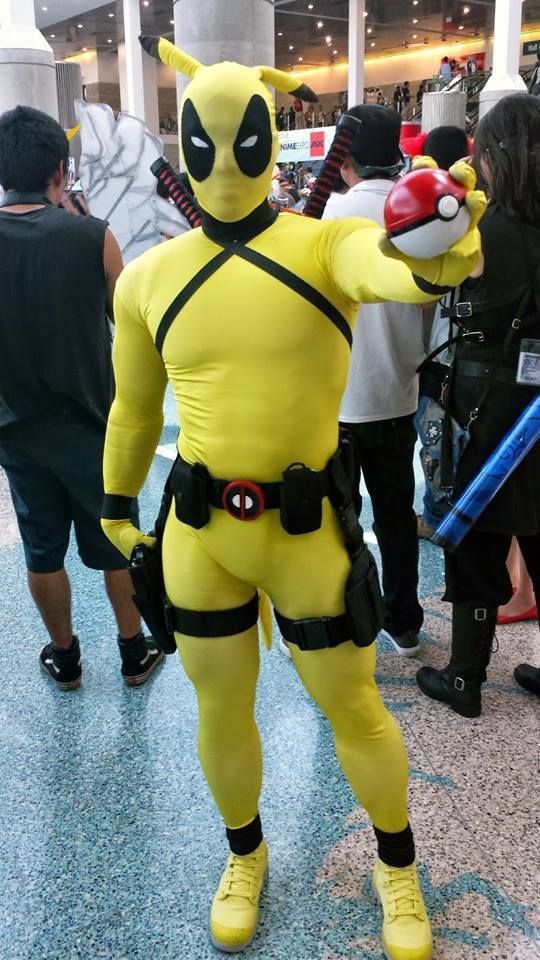 kamikame-cosplay:  OMG!! Pika-Pool!!! Crosplay!!! Photo by Princess Deadpool. Do