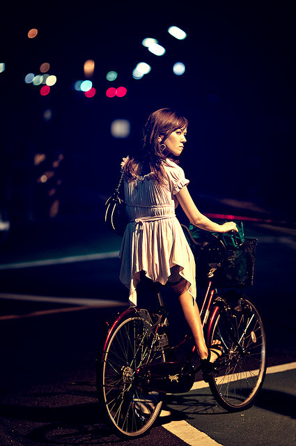 highheelsbiking:  I want to ride my bicycle - Day 168 of Project 365 by markfieldingpic on Flickr. T