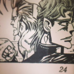 Obfire:  I Was Re-Reading Jjba When Noticing Something Literally Made Me Choked Myself